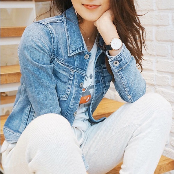 Anthropologie Jackets & Blazers - Yanuk Distressed Denim Jacket